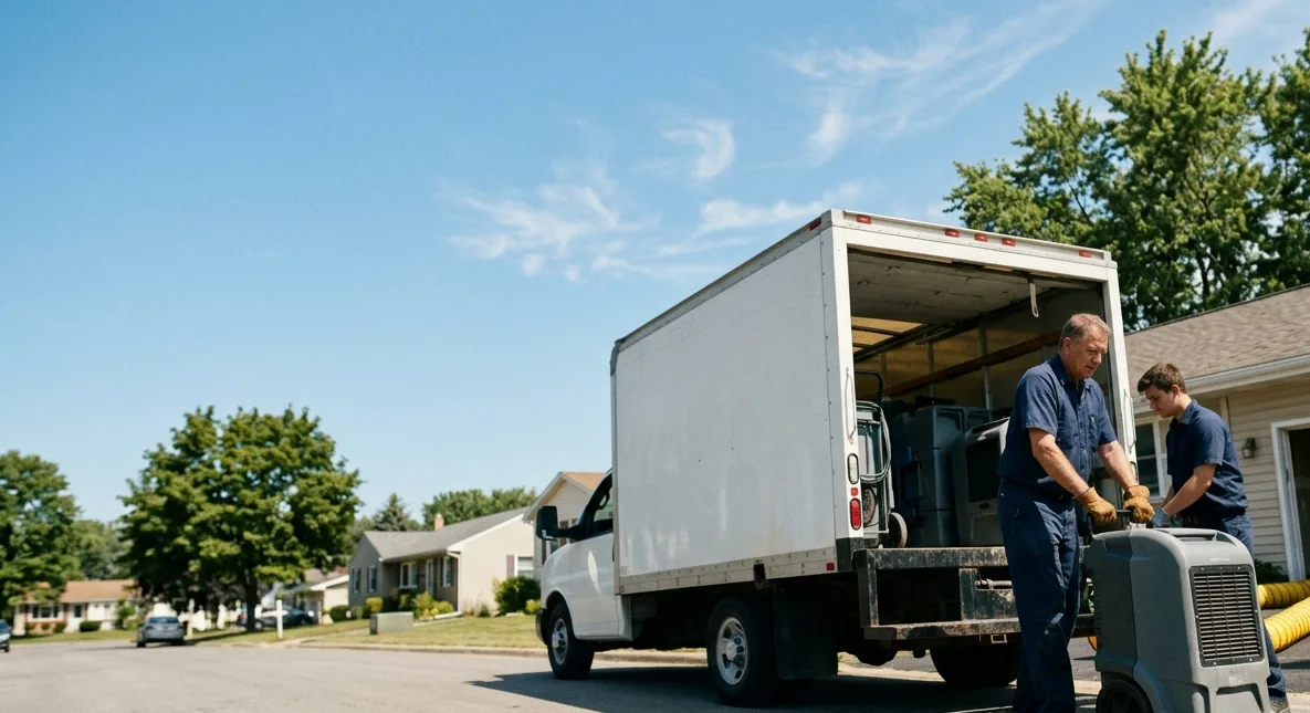 Water Damage Cleanup in Arlington, OH near me